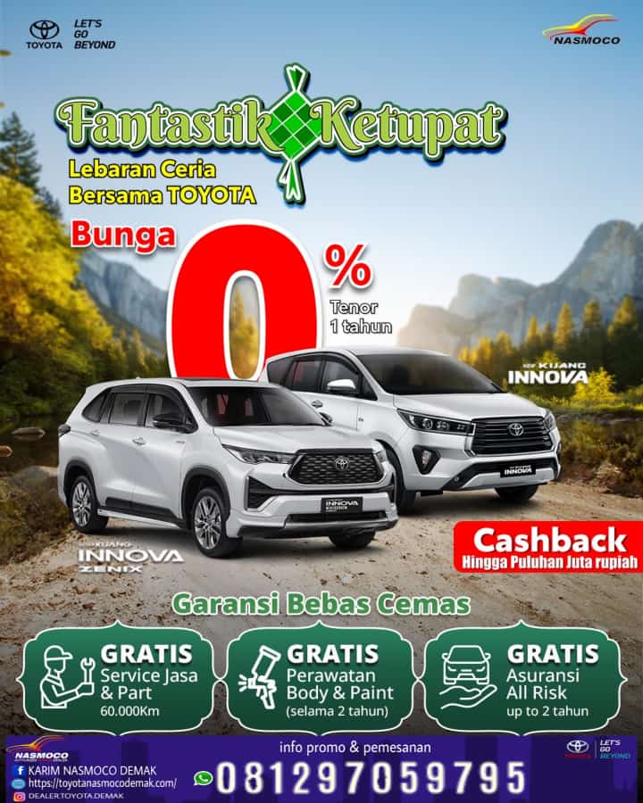 PROMO TOYOTA TERBARU 2026