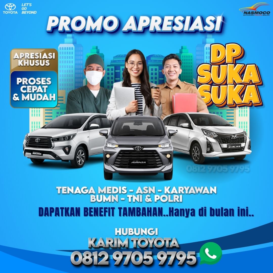 PROMO TERBARU TOYOTA NASMOCO 2026
